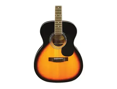 Mitchell MO100S Solid-Top Orchestra Guitar Vintage Sunburst
