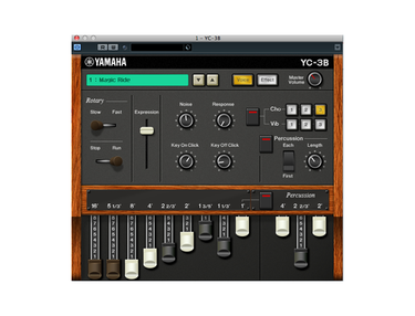 Yamaha YC-3B tonewheel organ emulator (VST)