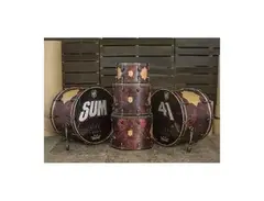 Frank Zummo SJC Custom "Rise Above" Fairey Drum Kit