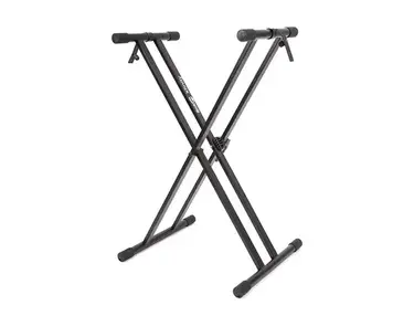 RockJam Xfinity Heavy-Duty Double X-Brace Keyboard Stand