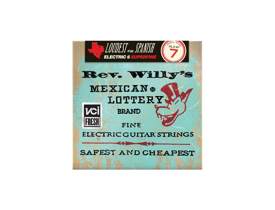 Dunlop Rev. Willy's Lottery Electric Guitar Strings - Artists Using It ...