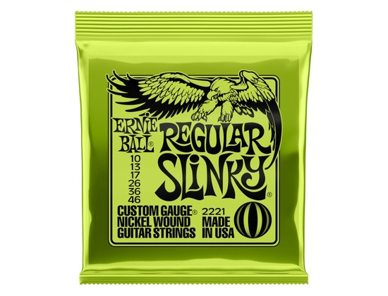 Ernie Ball Regular Slinky Guitar Strings 10 46 ranked 1 in