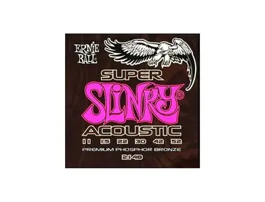 Ernie Ball 2148 Super Slinky Acoustic Guitar Strings