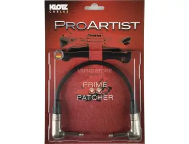 Klotz Pedal Patcher 0,15m 2xangled PROARTIST Neutrik PRON001RR