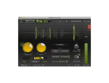 FabFilter Pro-DS De-Esser Plugin