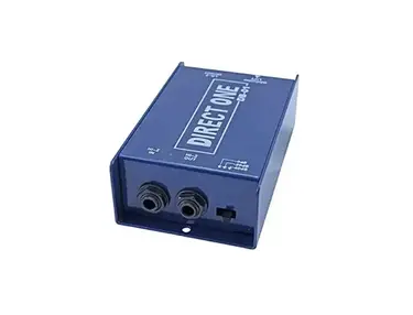 Passive Di direct box 1/4" instrument to balanced & unbalanced XLR