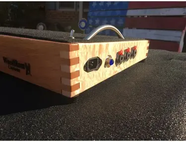 WoodRoss Custom Pedal Board