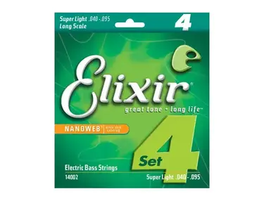 Elixir Nanoweb Super Light BassGuitar