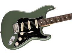Fender American Pro Stratocaster in Antique Olive with Rosewood Neck