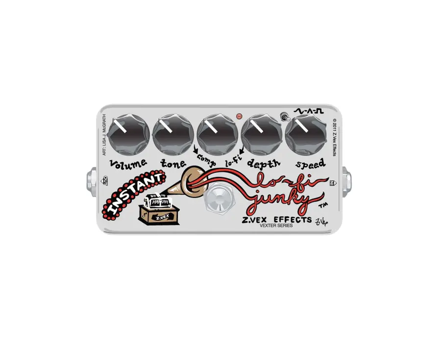 ZVEX Vexter Series Instant Lo-Fi Junky — Chorus Pedal | Equipboard ZVEX Vexter Series Instant Lo-Fi Junky — Chorus Pedal | Equipboard