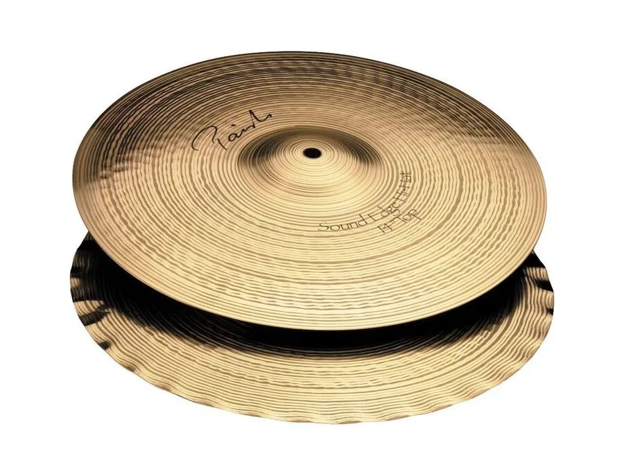 THE PAISTE サウンドエッジハイハット ペア　13インチ　【ヒビあり】 PAISTE (パイステ) 2002シリーズ サウンドエッジハイハットシンバル 13