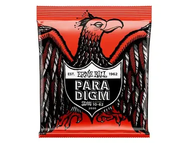 Ernie Ball Paradigm Skinny Top Heavy Bottom Slinky 7-String Guitar Strings (10-62)