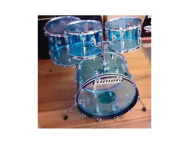 Ludwig Vistalite Blue Drumkit