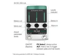 Aalberg Audio ROM RO-1 Reverb Pedal main image
