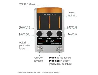 Aalberg Audio TRYM TR-1 Tremolo Pedal