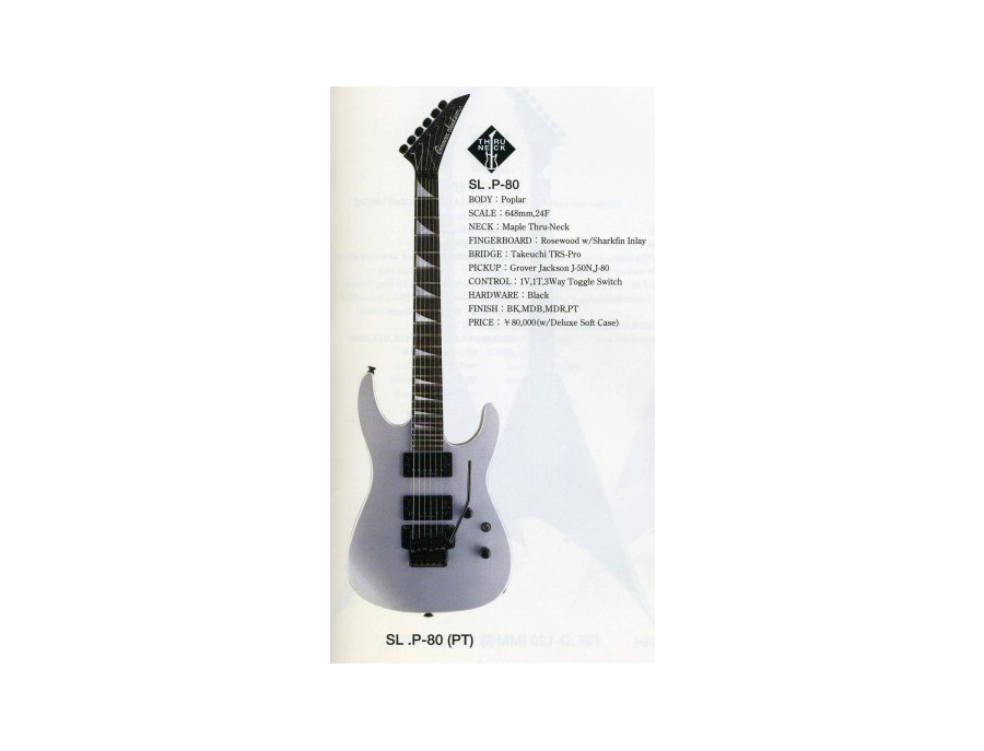Grover Jackson SL.P-80 Soloist - What To Know & Where To Buy Grover Jackson SL.P-80 Soloist - What To Know & Where To Buy