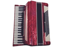 excelsior accordion 53 keys 1940s