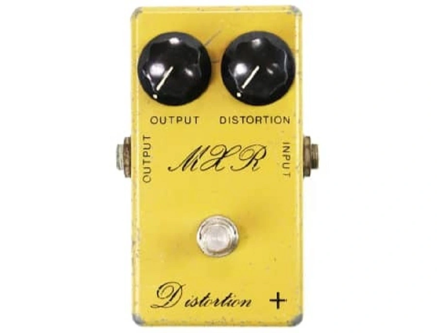 MXR MX-104 Distortion + (Vintage Model - Script Logo) - What To MXR MX-104 Distortion + (Vintage Model - Script Logo) - What To