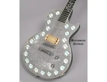 Steve Carr Ace Frehley Custom UFO Light Up Les Paul