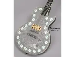 Steve Carr Ace Frehley Custom UFO Light Up Les Paul main image