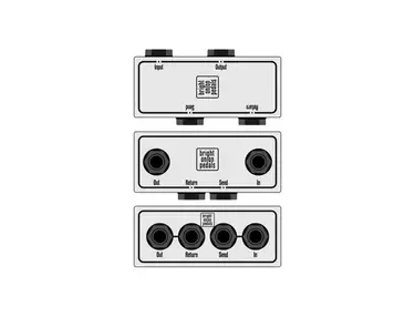 Bright Onion Pedals Patch Box