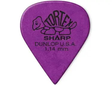 Dunlop Tortex Sharp 1.14mm Guitar Picks
