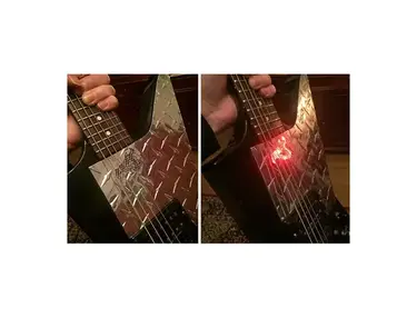 ESP EXP Explorer, modified with glowing A