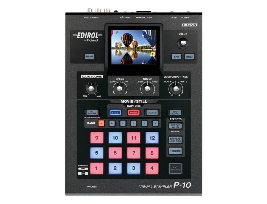 EDIROL by Roland P-10 ビジュアルサンプラー Edirol P-10 Visual Sampler - What To Know & Where To Buy | Equipboard