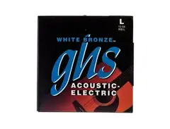 GHS White Bronze Guitar Strings