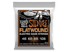 Ernie Ball Hybrid Slinky Cobalt Flatwound Bass Strings (45-105)