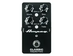 Ampeg Classic Analog Bass Preamp Pedal - What To Know & Where To