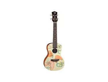 Luna Radioactive Concert Ukulele