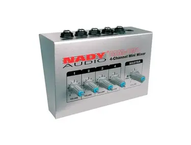 Nady MM-141 4-Channel Mini Mixer