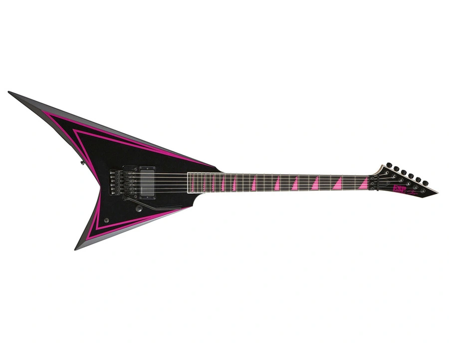 ESP Alexi Pink Sawtooth - What To Know & Where To Buy | Equipboard ESP Alexi Pink Sawtooth - What To Know & Where To Buy | Equipboard