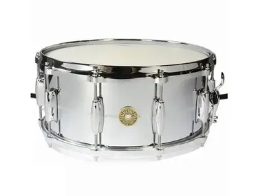 Gretsch 14'x6.5" Chrome Over Brass Snare Drum