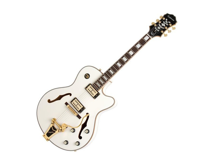 Epiphone Emperor Swingster Hollowbody Electric Guitar White Royale Equipboard