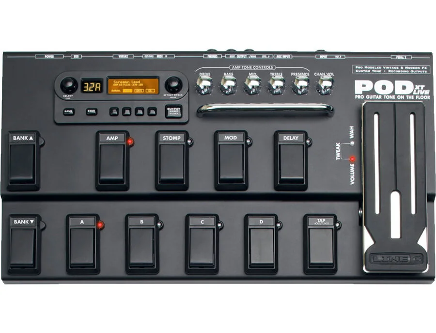 Line 6 Bass Pod XT Live - What To Know & Where To Buy | Equipboard Line 6 Bass Pod XT Live - What To Know & Where To Buy | Equipboard