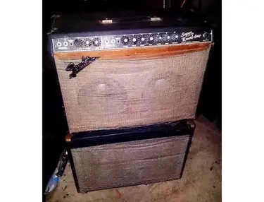 1966 Fender Super Reverb (recabbed 2 2x10s)