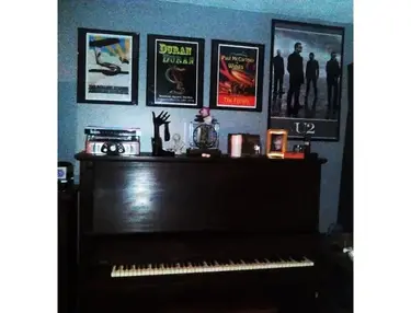 1925 Starr upright grand piano