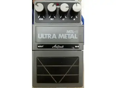 Aria Pro II Ultra Metal Distortion pedal