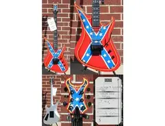 Schecter Synyster Gates Confederate Flag