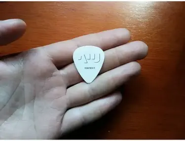 Tortex Albert Hammond Jr. "AHJ" Official Custom Pick [White Version]