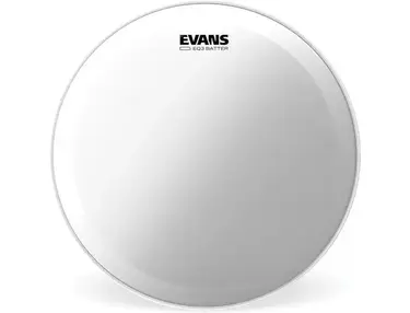 Evans EQ3 Clear Bass Drum Batter Head