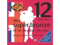 Rotosound SB12 Phospher Bronze Acoustic Guitar Strings (12-54) main image