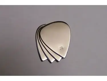 DR Guitar Pick - Stainless Steel