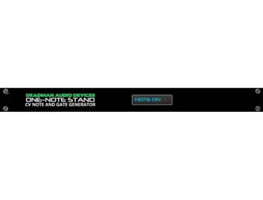 One-note stand, Deadman Audio Device