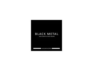 Alexander Kopekin Black Metal Heavy Impacts And Loud Crashes