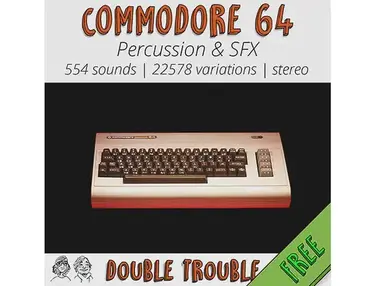 Double Trouble Audio Commodore 64 Percussion & SFX