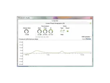 LiquidSonics Filtrate LE Equalizer Plugin