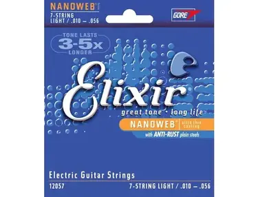 Elixir Nanoweb 7-String Light .010 - .056